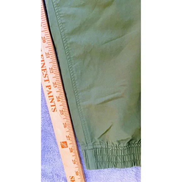 Nike Men's Woven Training Pants 934592-385 XL Cargo Khaki Olive Green LW Joggers - Picture 8 of 12